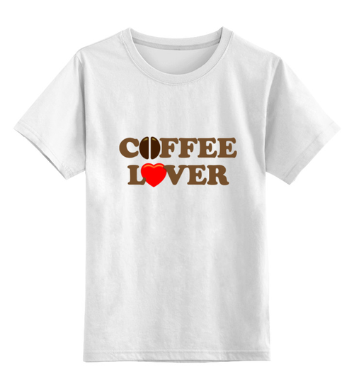 Заказать детскую футболку в Москве. Детская футболка классическая унисекс Кофеман от fanart - готовые дизайны и нанесение принтов.
