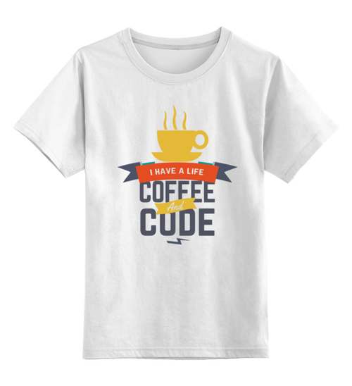Заказать детскую футболку в Москве. Детская футболка классическая унисекс Программист (Programmer) от coolmag - готовые дизайны и нанесение принтов.
