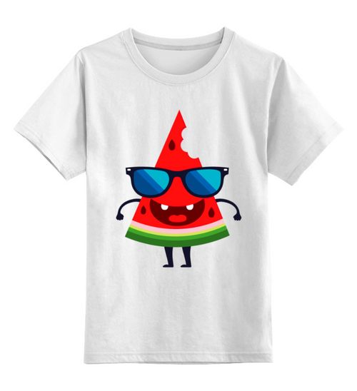 Заказать детскую футболку в Москве. Детская футболка классическая унисекс ☀Watermelon☀ от balden - готовые дизайны и нанесение принтов.