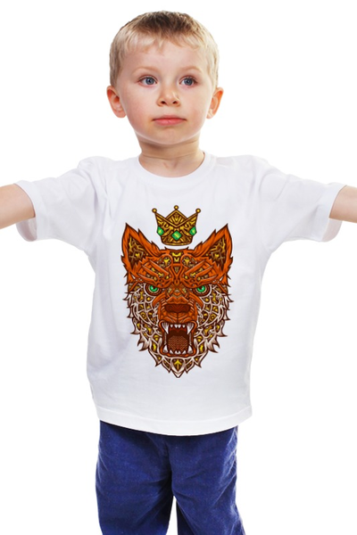 Заказать детскую футболку в Москве. Детская футболка классическая унисекс SWAG nanofox от sanchezz111 - готовые дизайны и нанесение принтов.