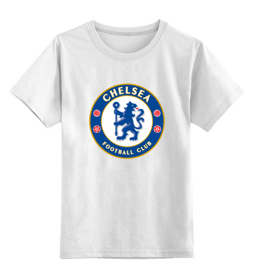 Заказать детскую футболку в Москве. Детская футболка классическая унисекс Chelsea FC от THE_NISE  - готовые дизайны и нанесение принтов.