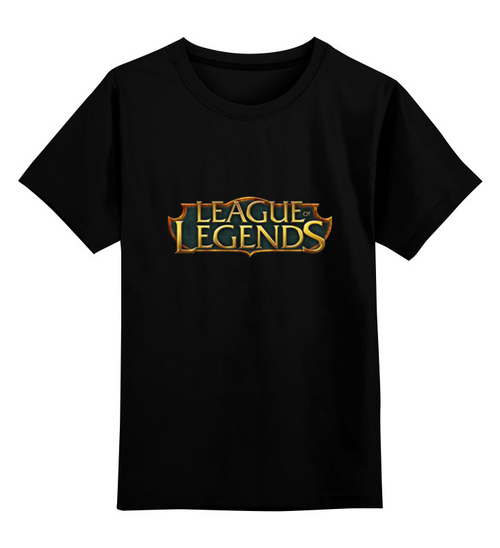 Заказать детскую футболку в Москве. Детская футболка классическая унисекс League of Legends от THE_NISE  - готовые дизайны и нанесение принтов.