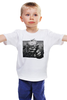 Заказать детскую футболку в Москве. Детская футболка классическая унисекс  Дед в ушанке от Leichenwagen - готовые дизайны и нанесение принтов.