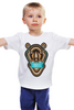 Заказать детскую футболку в Москве. Детская футболка классическая унисекс  Тигр в маске от Stil na yarkosti - готовые дизайны и нанесение принтов.