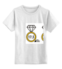 Заказать детскую футболку в Москве. Детская футболка классическая унисекс КОЛЬЦО от CoolDesign - готовые дизайны и нанесение принтов.
