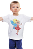 Заказать детскую футболку в Москве. Детская футболка классическая унисекс Милая фея от dosiks97 - готовые дизайны и нанесение принтов.
