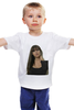 Заказать детскую футболку в Москве. Детская футболка классическая унисекс Моника Беллуччи  от Тима Старк - готовые дизайны и нанесение принтов.