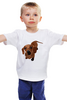 Заказать детскую футболку в Москве. Детская футболка классическая унисекс Собака - Такса от BAD OWL - готовые дизайны и нанесение принтов.