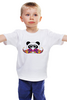 Заказать детскую футболку в Москве. Детская футболка классическая унисекс ПандПанд от mimiart  - готовые дизайны и нанесение принтов.