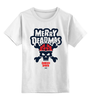 Заказать детскую футболку в Москве. Детская футболка классическая унисекс Merry Deadmas  от iZOMBIE - готовые дизайны и нанесение принтов.