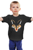 Заказать детскую футболку в Москве. Детская футболка классическая унисекс Лис (Fox) от nadegda - готовые дизайны и нанесение принтов.