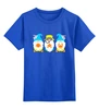 Заказать детскую футболку в Москве. Детская футболка классическая унисекс Пляжные гномы от cooldesign  - готовые дизайны и нанесение принтов.
