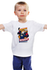 Заказать детскую футболку в Москве. Детская футболка классическая унисекс Металлург Магнитогорск от Media M  - готовые дизайны и нанесение принтов.