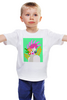 Заказать детскую футболку в Москве. Детская футболка классическая унисекс Попужка от Franka  - готовые дизайны и нанесение принтов.