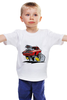 Заказать детскую футболку в Москве. Детская футболка классическая унисекс Гоночный кар от YellowCloverShop - готовые дизайны и нанесение принтов.