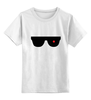 Заказать детскую футболку в Москве. Детская футболка классическая унисекс Очки Терминатора от coolmag - готовые дизайны и нанесение принтов.