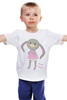Заказать детскую футболку в Москве. Детская футболка классическая унисекс Сладкий зайчик, Sweet bunny от khlele@mail.ru - готовые дизайны и нанесение принтов.