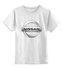 Заказать детскую футболку в Москве. Детская футболка классическая унисекс NISSAN  от DESIGNER   - готовые дизайны и нанесение принтов.