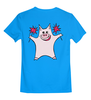 Заказать детскую футболку в Москве. Детская футболка классическая унисекс Розовый поросёнок с бенгальскими огнями от p_i_r_a_n_y_a  - готовые дизайны и нанесение принтов.