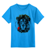 Заказать детскую футболку в Москве. Детская футболка классическая унисекс Лев и роза от printik - готовые дизайны и нанесение принтов.