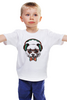 Заказать детскую футболку в Москве. Детская футболка классическая унисекс Панда от ingenervolos@gmail.com - готовые дизайны и нанесение принтов.