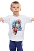 Заказать детскую футболку в Москве. Детская футболка классическая унисекс  2015 – Год Козы от newyear - готовые дизайны и нанесение принтов.