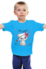 Заказать детскую футболку в Москве. Детская футболка классическая унисекс Кошечка от Ирина - готовые дизайны и нанесение принтов.