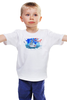Заказать детскую футболку в Москве. Детская футболка классическая унисекс Люблю море от elenavishenka@yandex.ru - готовые дизайны и нанесение принтов.