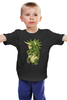 Заказать детскую футболку в Москве. Детская футболка классическая унисекс DINO Baby / Малыш Динозавр от crash - готовые дизайны и нанесение принтов.