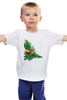 Заказать детскую футболку в Москве. Детская футболка классическая унисекс Белочка с шишками на елке. от Zorgo-Art  - готовые дизайны и нанесение принтов.