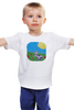 Заказать детскую футболку в Москве. Детская футболка классическая унисекс Коровка от mrs-snit@yandex.ru - готовые дизайны и нанесение принтов.