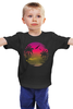 Заказать детскую футболку в Москве. Детская футболка классическая унисекс Солнечный рай от printik - готовые дизайны и нанесение принтов.