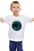 Заказать детскую футболку в Москве. Детская футболка классическая унисекс San Jose Sharks от kspsshop - готовые дизайны и нанесение принтов.