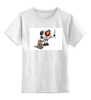 Заказать детскую футболку в Москве. Детская футболка классическая унисекс Веселый робот от Aleksandra Alice - готовые дизайны и нанесение принтов.