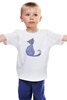 Заказать детскую футболку в Москве. Детская футболка классическая унисекс Кошечка от bayl - готовые дизайны и нанесение принтов.
