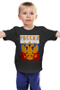 Заказать детскую футболку в Москве. Детская футболка классическая унисекс Герб России от gopotol - готовые дизайны и нанесение принтов.