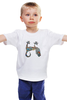 Заказать детскую футболку в Москве. Детская футболка классическая унисекс Яркий геккон от Альсима Рыжеватова - готовые дизайны и нанесение принтов.
