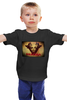 Заказать детскую футболку в Москве. Детская футболка классическая унисекс Дракула: мёртвый и довольный от bordo - готовые дизайны и нанесение принтов.