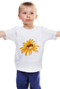Заказать детскую футболку в Москве. Детская футболка классическая унисекс солнце от Дима Батеев - готовые дизайны и нанесение принтов.
