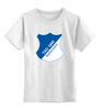 Заказать детскую футболку в Москве. Детская футболка классическая унисекс Hoffenheim от THE_NISE  - готовые дизайны и нанесение принтов.