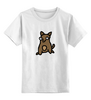 Заказать детскую футболку в Москве. Детская футболка классическая унисекс собачка от Rafflostart Karle - готовые дизайны и нанесение принтов.