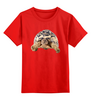 Заказать детскую футболку в Москве. Детская футболка классическая унисекс Черепаха от BAD OWL - готовые дизайны и нанесение принтов.