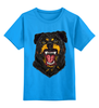 Заказать детскую футболку в Москве. Детская футболка классическая унисекс Rottweiler от Tony Rizzo - готовые дизайны и нанесение принтов.