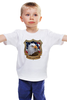 Заказать детскую футболку в Москве. Детская футболка классическая унисекс American Eagle от Leichenwagen - готовые дизайны и нанесение принтов.