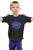 Заказать детскую футболку в Москве. Детская футболка классическая унисекс Неоновый шлем от printik - готовые дизайны и нанесение принтов.