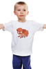 Заказать детскую футболку в Москве. Детская футболка классическая унисекс Лисичка от trugift - готовые дизайны и нанесение принтов.