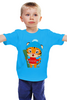 Заказать детскую футболку в Москве. Детская футболка классическая унисекс Год тигра   от ПРИНТЫ ПЕЧАТЬ  - готовые дизайны и нанесение принтов.