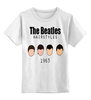 Заказать детскую футболку в Москве. Детская футболка классическая унисекс The Beatles 1963  от ROK - готовые дизайны и нанесение принтов.