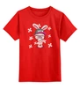 Заказать детскую футболку в Москве. Детская футболка классическая унисекс Детская футболка с зайцем унисекс от lixia1012@mail.ru - готовые дизайны и нанесение принтов.