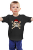 Заказать детскую футболку в Москве. Детская футболка классическая унисекс Пиратская романтика от Андрей Бочкарев - готовые дизайны и нанесение принтов.